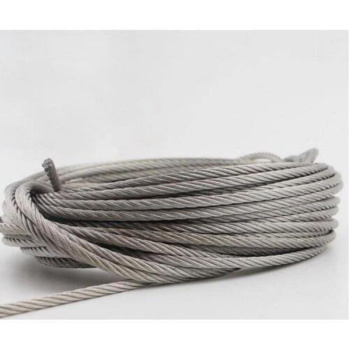 2.5MM Stainless Steel Wire Rope 304 Soft High-quality 7*19 Rope