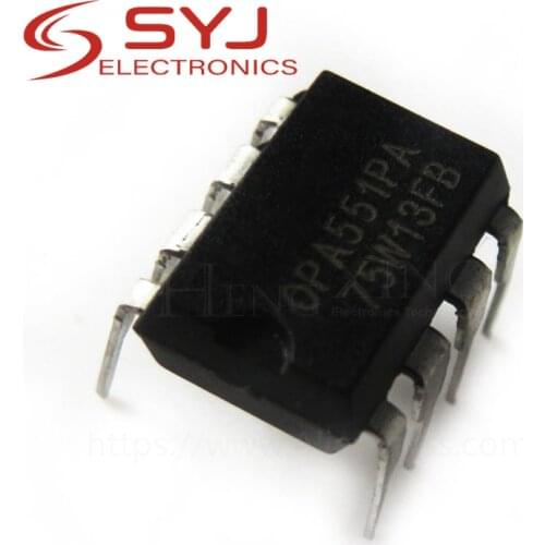 5pcs/lot OPA551PAG4 OPA551PA OPA551 DIP-8 In Stock