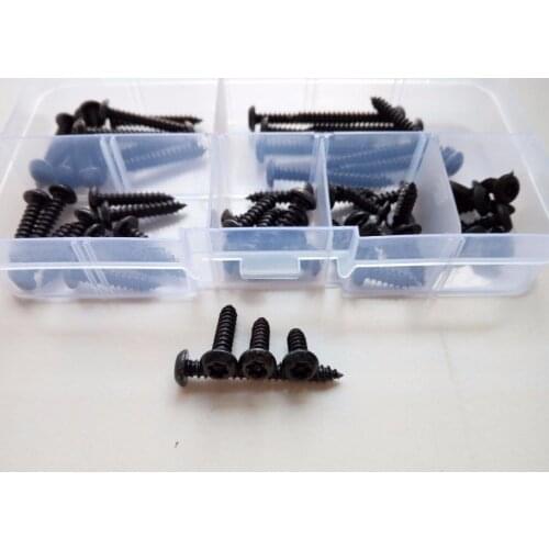 60pcs M4 Torx & TX Sheet Metal Self attack Screw Self-tapping With Column Bolt High Quality