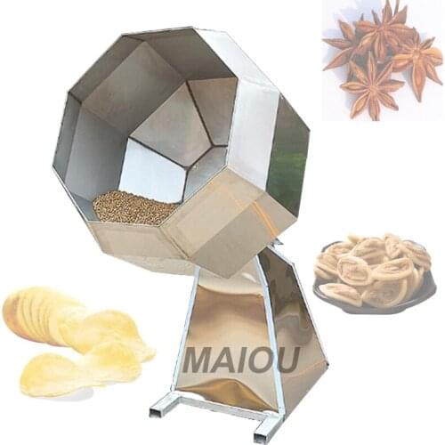 Automatic Seasoning Machine Flavoring Mixer Machine Octagon Mixing Machine