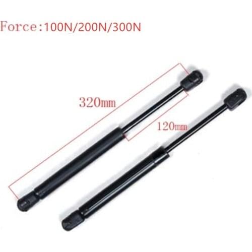 Free shipping 2pcs 320mm central distance, 120 mm stroke, pneumatic Auto Gas Spring for car , Lift Prop Gas Spring Damper