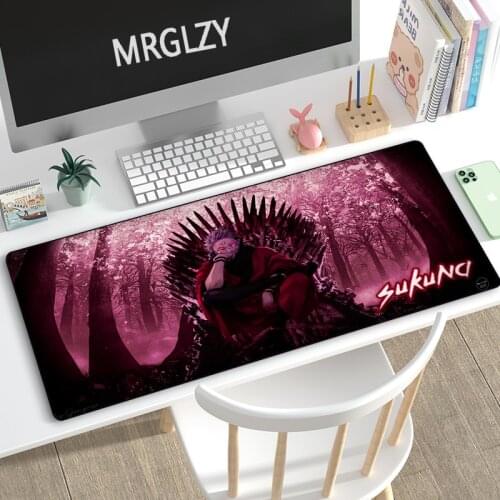 MRGLZY 40*90CM Hot Anime Jujutsu Kaisen Large Mouse Pad MousePad Computer Gaming Peripheral Accessories Multi-size XXL Desk Mat