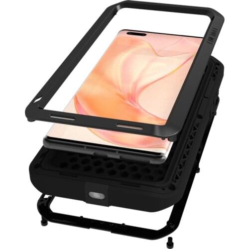 Armor 360 Full Protective Metal For Huawei Mate 40 Pro Case cover Silicone Shockproof For huawei 40 Cases Funda Coque Bumper