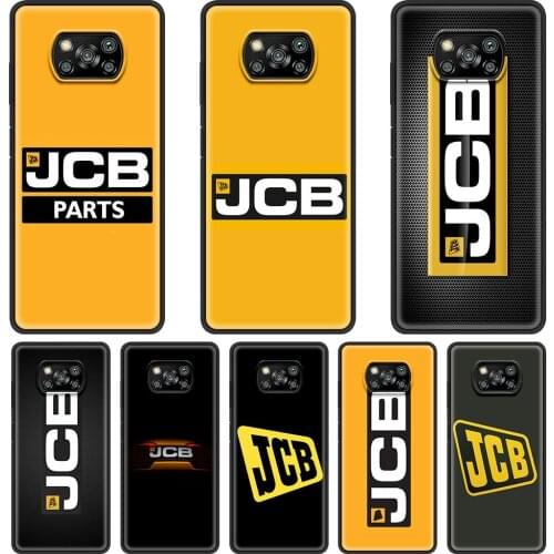 Jcb Excavator Case for Xiaomi Mi 11 Ultra 11i Note 10 10S 9 t CC9 CC9E 8 A2 Lite Poco X3 NFC M3 F3 F1 Phone Cover Coque Shell