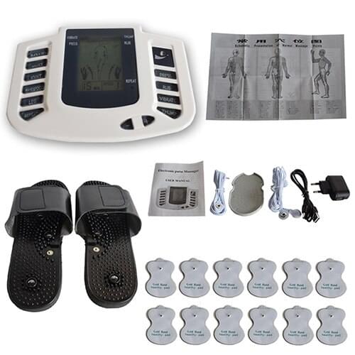 Digital fields intermediate frequency meridian electronic pulse acupuncture massager household physiotherapy care body