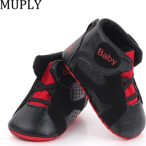 Baby Sneaker For Newborn Baby Boys Sport Basketball Shoes Soft Sole Anti-Slip Bebes Walkers Spring Autumn Kids Sneakers