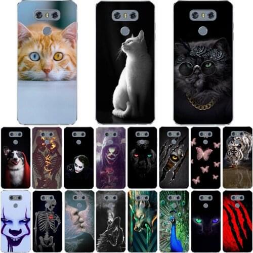 For LG G5 for LG G6 Case Fashion Silicone Soft TPU Cute Back Cases for lg g 5 for lg g 6 Phone Cover Funda Coque