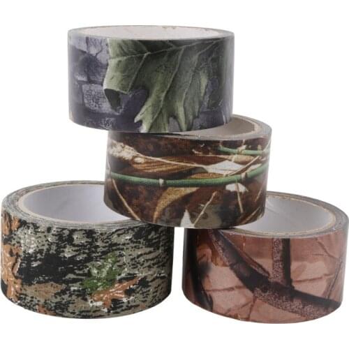 10 Meter Durable Waterproof Camo Tape Outdoor Camping Self-adhesive Camouflage Stealth Tape Wrap Hunting Accessories