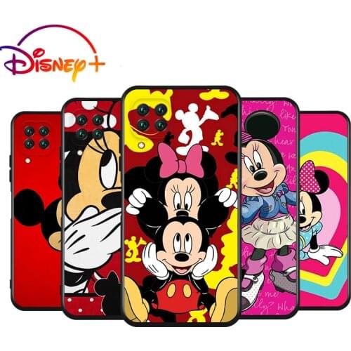 Red Mickey mouse Silicone Cover For Huawei Nova 8 7i 7 SE 6 SE 5T 5i 5 Z 4 E 3 3i 3E 2 i Pro Lite Black Soft Phone Case