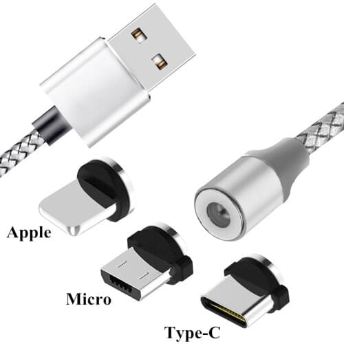 Fast Magnetic Charge Cable For iphone Xiaomi Nokia 6.1 1 2 3 5 6 8 3.1 5.1 7.1 Plus 2018 X5 X6 X7 usb type-c micro charger cable