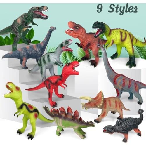 Dinosaur Jurassic Big Size Animal Model Simulation Tyrannosaurus Rex World Dinosaur Model Action Figures For Kids Boys Gift