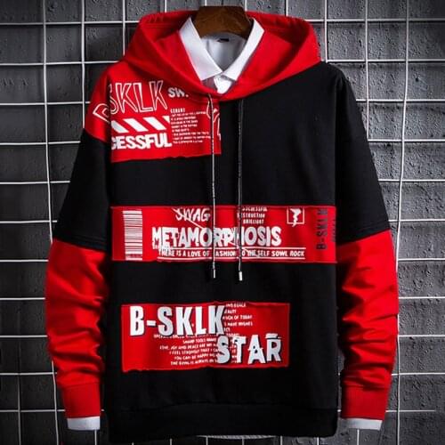 Fashion Men Cool Men Hip-hop Hoodies Casual Sweatshirts Streetwear Men Women Loose Pullovers Harajuku Print Hoodies Men