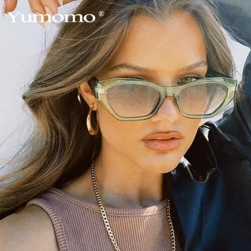 Fashion Cat Eye Sunglasses Women Vintage Brand Design Outdoor Sun Glasses Jelly Color Eyewear Trending Full Frame Shades UV400