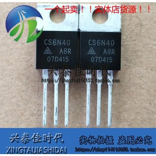 Original new 5pcs/ CS6N40 CS6N40A8R 6A400V TO-220
