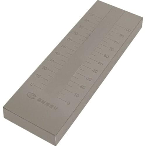 QXD Single Groove Scraper Fineness Meter QXD 0-25 0-50 0-100 0-150