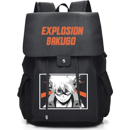 My Boku No Hero Academia Katsuki Bakugo Izuku Midoriya Unisex Fashion Backpack Laptop Notebook Travel Bag Rucksack School Gifts