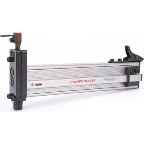 ST38 Manual Steel Nailer Hand Operated Cement Stapler Nailer Nailing Tool for DIY Home Decoration Furniture Industry