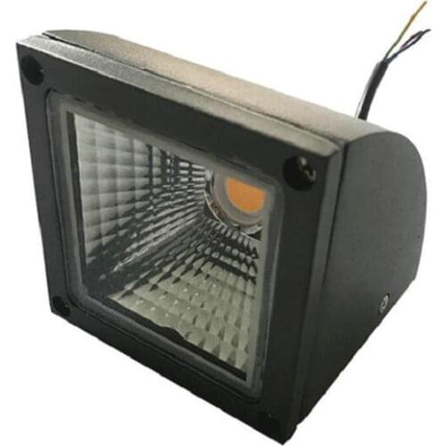 20W COB LED Wall Light Indoor/Outdoor Aluminum Wall Sconce Surface Mounted Cube LED Wall Lamp Garden Porch Light