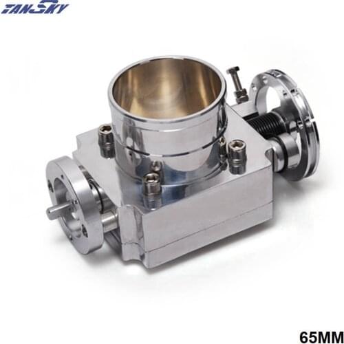 TANSKY - Universal High Flow Aluminium 65mm Intake Manifold Throttle Body For Nissan RB20 TK-TB65RB20