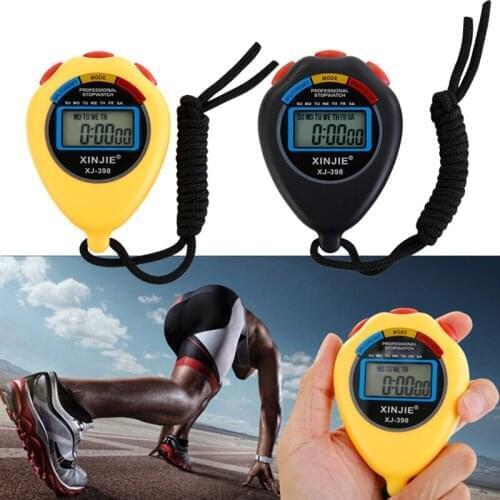 Stopwatch Timer Single Row Dual Track Athletics Running Fitness Exercise Coach Student Training Competition Electronic Watch