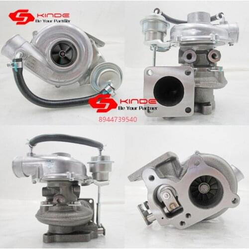 Susirick RHB5 VI58 turbo VF10047 8944739540 turbocharger For ISUZU Trooper Piazza 4JB1T 4BD1T engine 2.8L supercharger