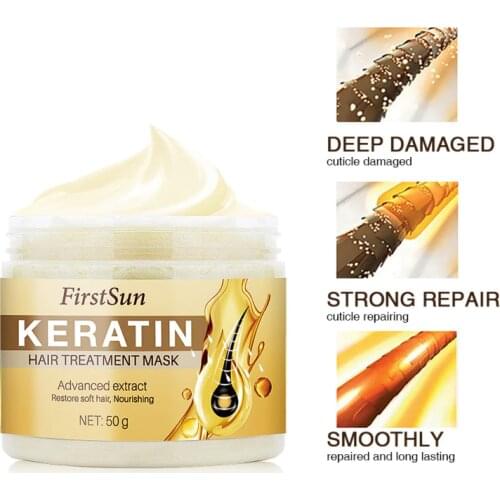 5 Seconds Fast Repair Hair Mask Dry Damaged Keratin Treatments Deep Hydration Lasting Nourish Scalp Hair Care Cream 78g TSLM2