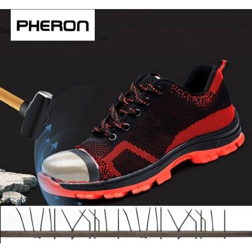Safety shoes mens breathable anti-smashing anti-piercing low-cut construction site non-slip and wear-resistant ladies women
