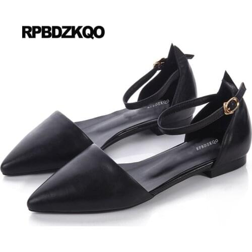 2021 Brown Pointed Toe Chinese Luxury Women Dress Shoes Sandals China Genuine Leather Designer Rubber Sole Black Ankle Strap