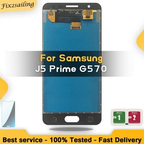 For Samsung Galaxy J5 Prime AMOLED LCD Display Touch Screen J5P G570 G570F G570K G570L assembly replacement digitizer