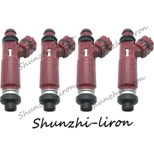 4pcs Fuel Injector Nozzle For Mazda MX-5 MIATA 1.8 1999-2000 MAZDA 3 1.6 2003-2006 NO# BP4W-13-250 BP4W13250 195500-3310