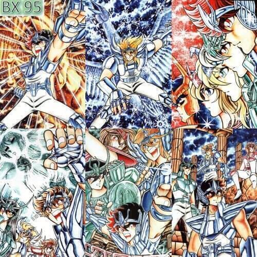 Diamond Embroidery Saint Seiya Anime 5D DIY Diamond Painting Cross Stitch Kits Full Round Drill Mosaic Gift Room Decoration