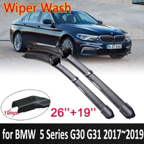 Car Wiper Blades for BMW 5 Series G30 G31 2017 2018 2019 520i 523i 528i 530i 535i 550i M5 518d 520d 525d 530d 535d M550d xDrive
