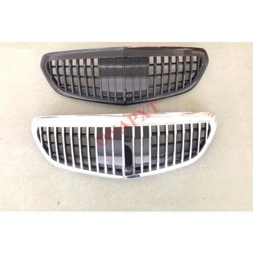 Car Hood Bumper For Maybach Front Grill Car Styling Middle Grille Vertical Bar 2014-2015 For Mercedes-Benz E-Class W212