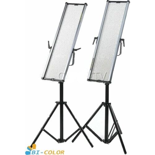 CAME-TV 1806B Bi-Color LED Panels (2 Piece Set) Studio video light film lighting Led video light