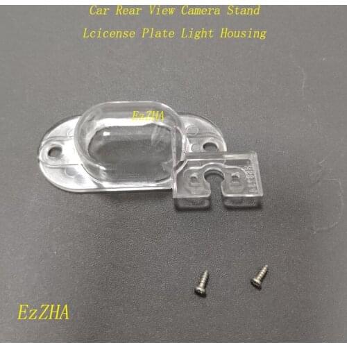 EzZHA Car Rear View Backup Camera Bracket License Plate Light Housing Mount For Nissan Roniz Xterra Paladin 2005-2014 2015
