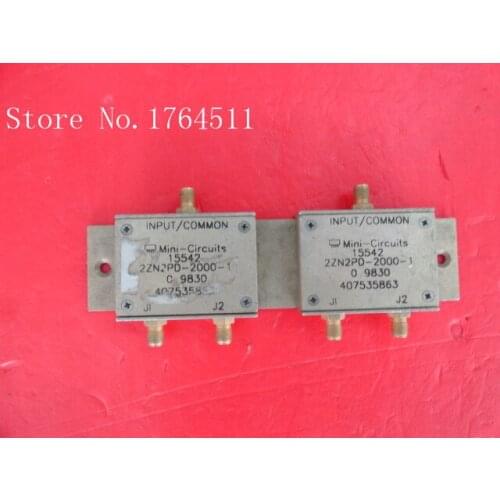 [LAN] switch A two Mini power divider 2ZN2PD-2000-1 SMA