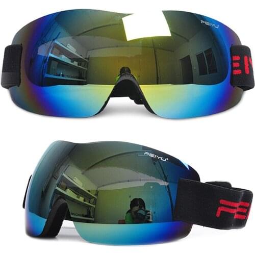 Ski Goggles Men Women Snowboard Goggles Single Lens Glasses for Adults Skiing Cycling Hiking Eye Protection