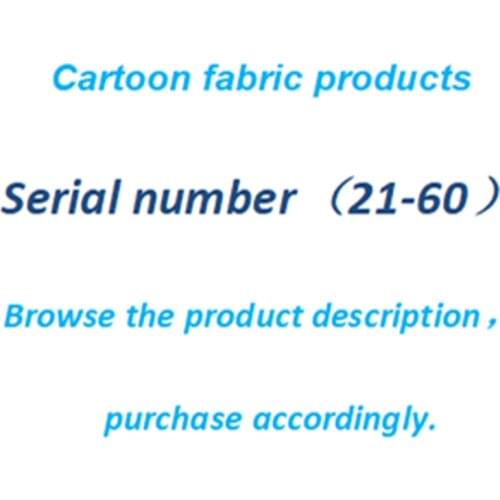 Cartoon cotton printed childrens clothing DIY background fabric