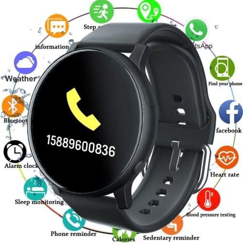 2020 Smart Watch Men Blood Pressure Heart Rate Sport Fitness Tracker Watch Smartwatch Ip67 Waterproof Smart Watches For Women