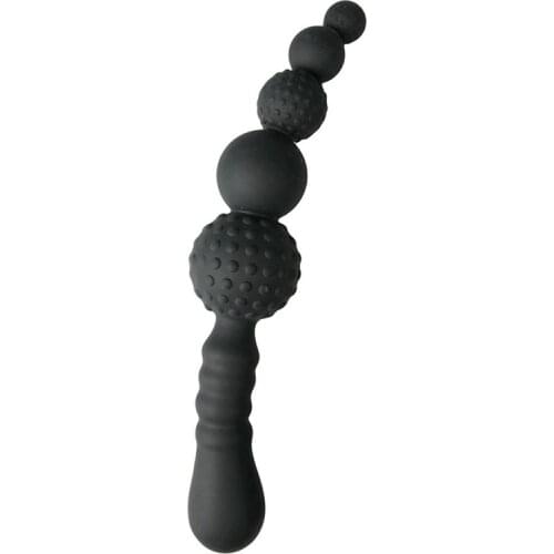 Soft Silicone Anal Beads Plug Adult Sex Toys For Women Man Gay,Anal Anus Butt Plug Ass Stimulation G spot Messager Sex Products