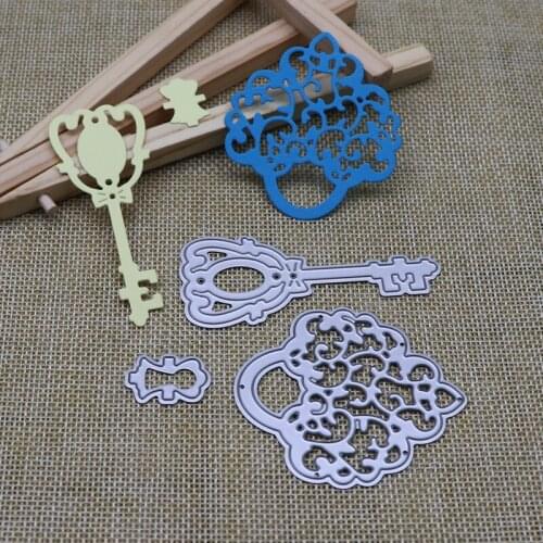 Key Frame Violin Craft Metal Cutting Dies Scrapbooking Stamps Embossing Paper Cards Border Template Punch Stencils DIY