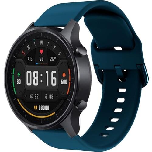 For Xiaomi Watch Color MI Smart Watch Color Strap Replacement Silicone Watchbands 22mm Watch Band Bracelet ремешок