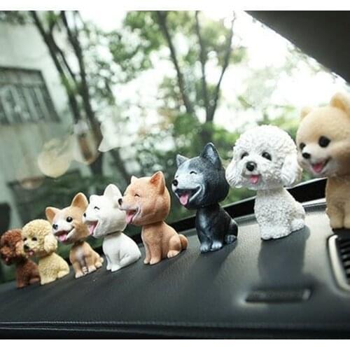 Car Styling Decoration Stickers Accessories Animated Teddy/Poodle Husky Dog Sticker Decals For Toyota Reiz Kia Rio K2 K5 Hyundai