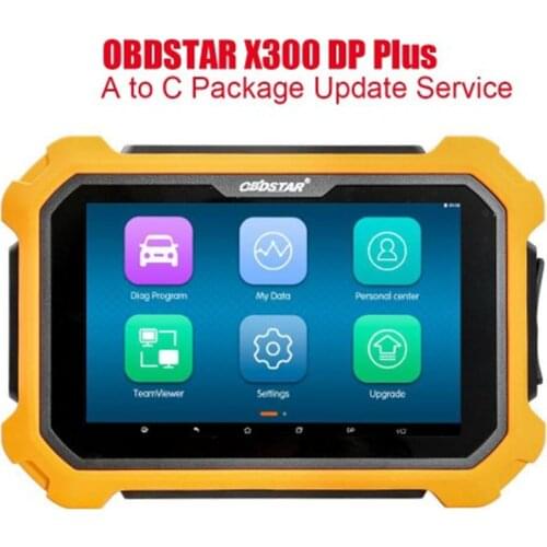 OBDSTAR X300 DP Plus A Package to C Package Update Service with Extra Adapters