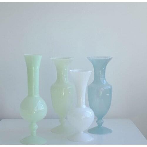 Flower Vase for Home Decor Glass Vase Decorative Terrarium Glass Table Ornaments Flower Vase Nordic