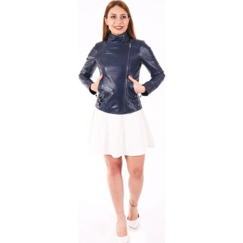 Genuine Leather Jacket women real sheepshin leather coat 2021spring new fashion real leather jacket Turkish leather %100