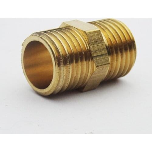 1/8", 1/4", 3/8", 1/2" Reducing coupler thread pipe joint copper stainless steel tube connector