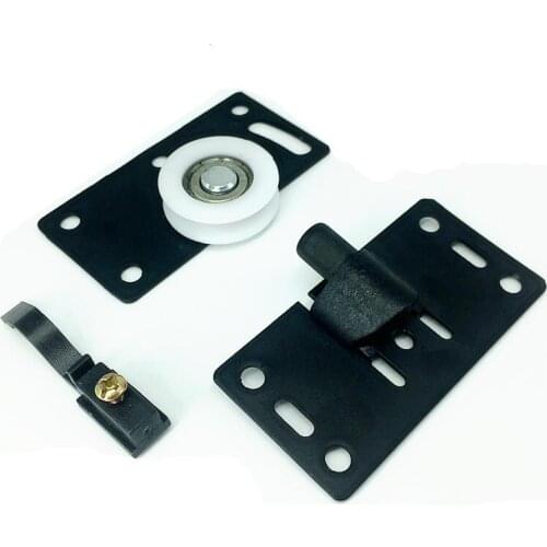 1Sets Sliding Door Wheels Rollers Pulleys Runners for Cupboard Wardrobe Cabinet Smoothly Mute Nylon Wheels wardrobe door roller