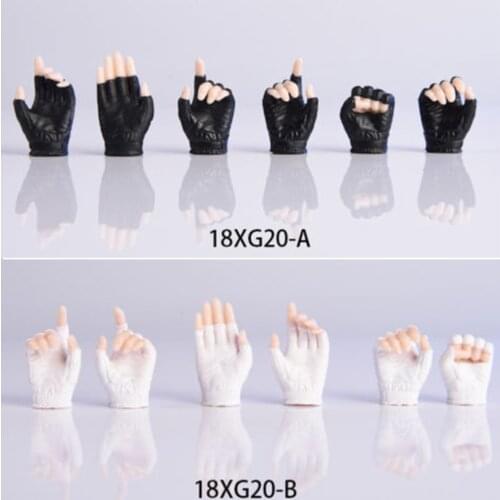 18XG20 In Stock 1/6 Scale Solider Accessories Hand Gestures Hand Model Fit for 12" Male Action Figure Body