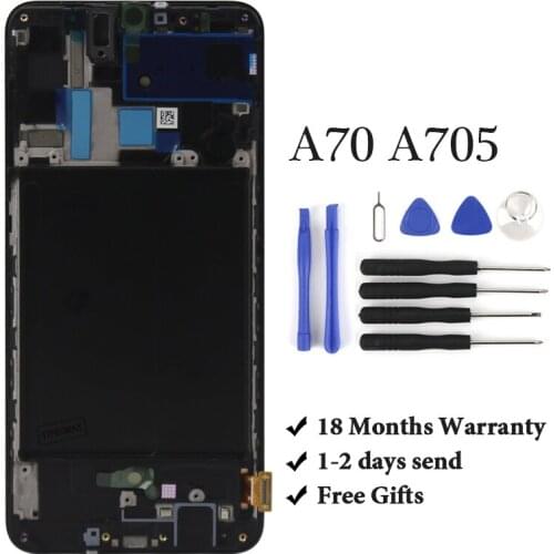 6.7" OEM For Samsung A70 lcd For A70 2019 A705 A705F SM-A705F Display Touch Screen Digitizer Assembly Replacement